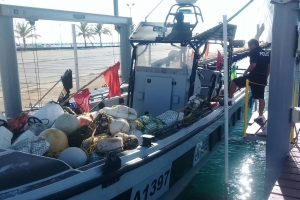 Polis a persigui piscadornan Venezolano den nos awa teritorial