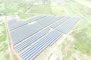 Parke solar Stuco na Statia completamente intacto despues di horcan Irma y Maria