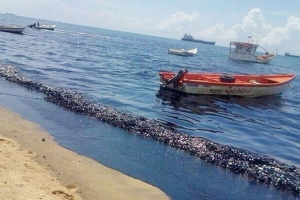 Aruba vigilando derame di petroleo di Venezuela pa cualkier eventualidad