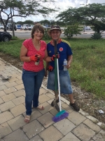 ASOCOL a cuminsa proyecto pa restaura Plaza El Condor