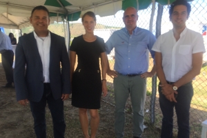 STUCO Solar Park on the island of Statia officially opened
