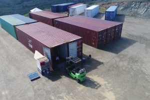 Autordad a cuminsa controla containernan di clapchi na Wela