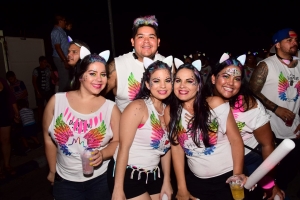 Bista fotografico di e parada di flambeu di diasabra anochi