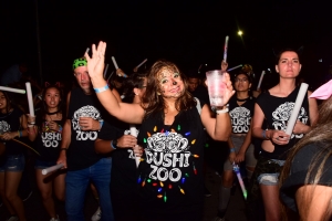 Bista fotografico di e parada di flambeu di diasabra anochi
