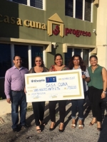 Kiwanis Club of Aruba cu donacion na Casa Cuna y Fundacion Hende Muhe den Dificultad