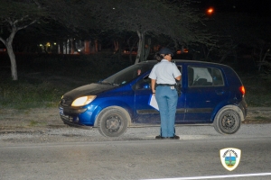 Motorunit di polis a parti multa den weekend