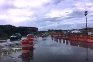 Trabou Watty Vos Blvd na rotonde ex Codemsa para ainda