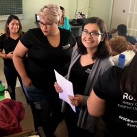 Rotaract Club a motiva studiantenan examenklas Filomena College MAVO