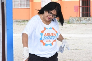 Mas di 4000 voluntario a participa den prome dia di Aruba Doet