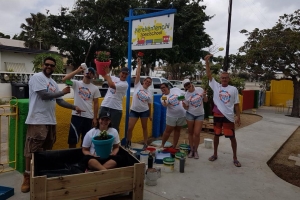 Mas di 4000 voluntario a participa den prome dia di Aruba Doet