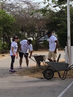 Mas di 4000 voluntario a participa den prome dia di Aruba Doet