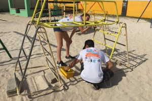 Mas di 4000 voluntario a participa den prome dia di Aruba Doet
