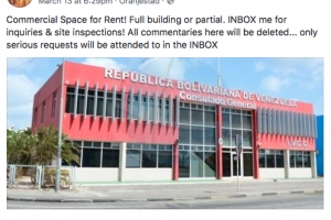 Consulado Venezolano ta muda pero no pa problema di placa