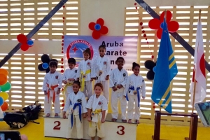Exitoso 1e campeonato di Aruba Karate Bond (AKB)