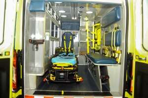 IMSAN a ricibi un ambulance nobo