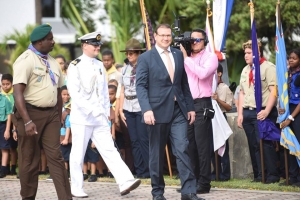 Ceremonia protocolario na ocasion di Dia di Rey 2018