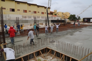 Fundeshi di O Condominium ta e basha di mas grandi di ATCO Concrete Products