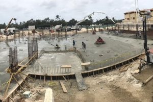 Fundeshi di O Condominium ta e basha di mas grandi di ATCO Concrete Products