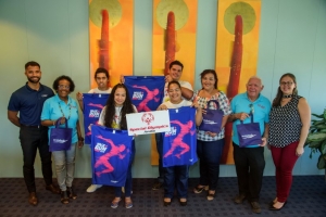 Aruba Bank a patrocina participacion di Special Olympics den Aruba Bank Walk & Run 2018
