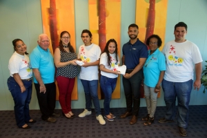 Aruba Bank a patrocina participacion di Special Olympics den Aruba Bank Walk & Run 2018