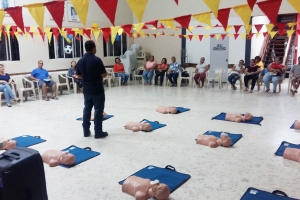 Centro di Bario Brazil a organiza su 3er curso di CPR & Choking