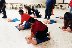 Centro di Bario Brazil a organiza su 3er curso di CPR & Choking