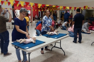 Centro di Bario Brazil a organiza su 3er curso di CPR & Choking