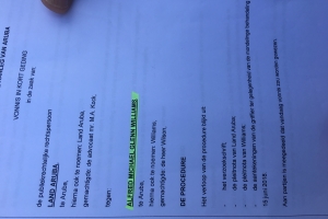 Gobierno a perde caso contra ciudadano Michael Williams