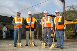 Web cu groundbreaking pa ‘ringleiding 2’ pa suministra di awa