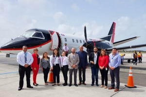 Aeropuerto a yama bonbini na e aerolinea Dominicano Air Century