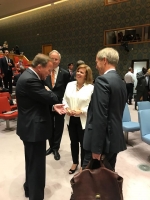 Premier di Aruba a representa Reino Hulandes na Nacionnan Uni    