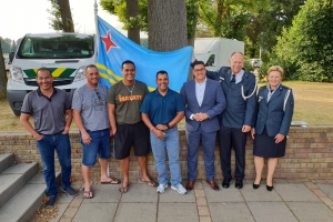 Douaneronan Arubiano a participa na Vierdaagse di Nijmegen