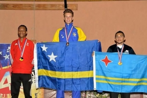 Aruba ta logra 9 medaya na Campeonato di Caribe na Corsou