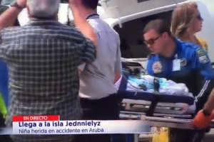 Hobencita accidenta na Aruba a yega Puerto Rico pa tratamento