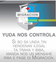 Grafiti riba muraya di DIMAS pa alerta riba trahadonan ilegal
