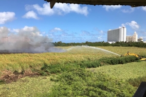 DOW y bomberonan a uni pa paga candela na Bubali Plas