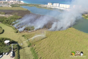 Potretnan ta mustra con parti di Bubali Plas a keda destrui