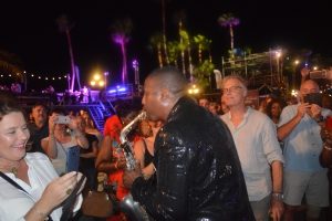 Karen Sledge y Eric  Darius a captiva publico na Caribbean Sea Jazz