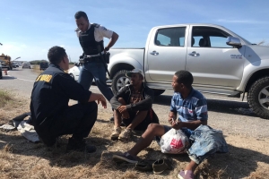 Otro grupo di illegal Venezolano a subi tera na Seroe Colorado 