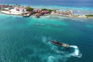 Warda Costa y GNC a controla De Palm Island, Renaissance Island, Bugaloo y de Palm Pier 
