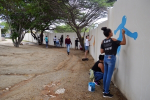 Studiantenan di IPA participa na actividad Cura Creativo