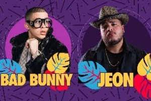 E siman aki J Balvin y Jeon ta den Island Takeover Festival 