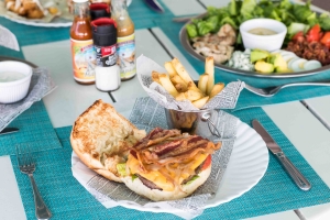 Delicioso lunch items a wordo introduci na Gilligan's Seafood Shack