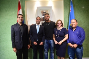 Xander Bogaerts a bolbe Aruba diadomingo 