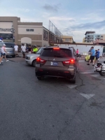 Unidad motorisa a parti hopi multa durante control di trafico