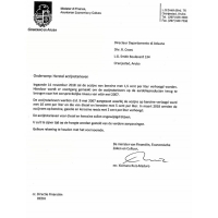 Minister ta sigura cu gasoline su prijs no ta bay subi! 