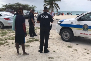 Accidente cu waverunner riba laman na Eagle Beach