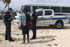 Accidente cu waverunner riba laman na Eagle Beach