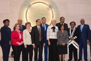 Premier Evelyn Wever-Croes a topa Christine Lagarde di IMF