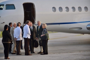 SAR Princesa Beatrix a yega Bonaire diaranson atardi
